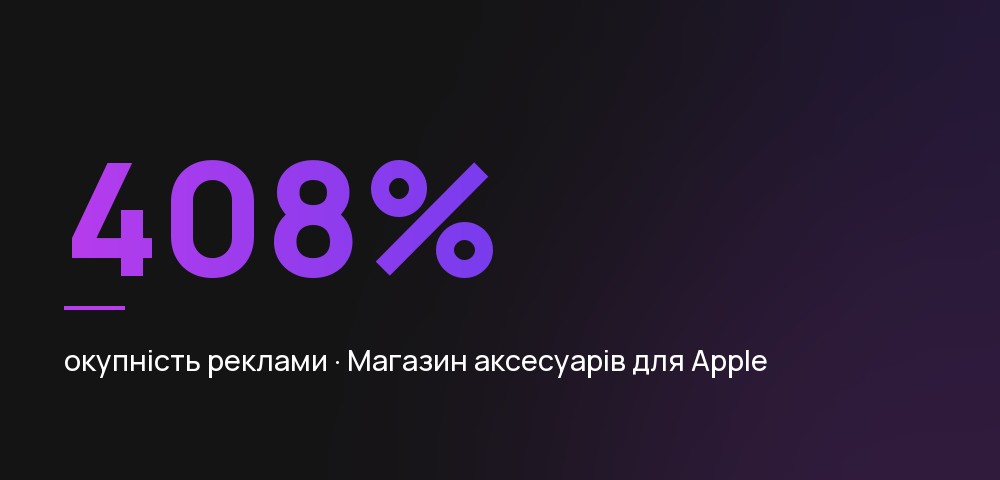 Магазин аксесуарів для Apple