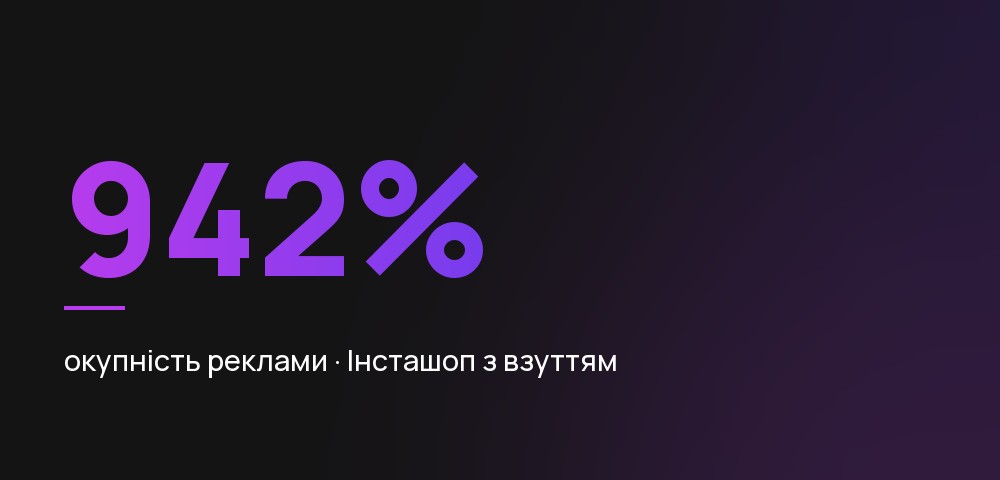 Iнсташоп з взуттям