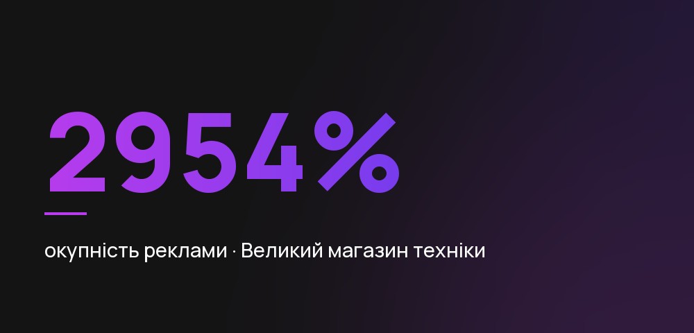 Великий магазин техніки